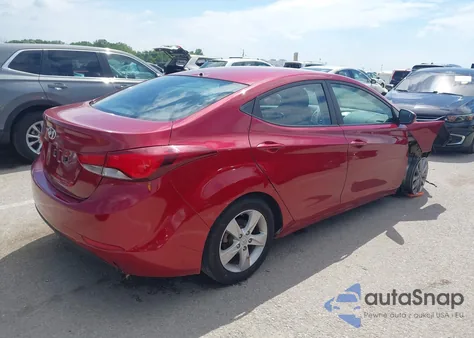 2014 Hyundai Elantra Se from USA, damaged, VIN 5NPDH4AE8EH480763